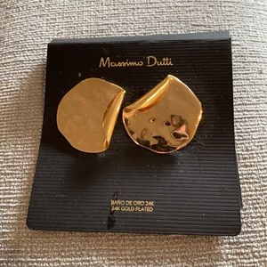 24k gold plated earrings